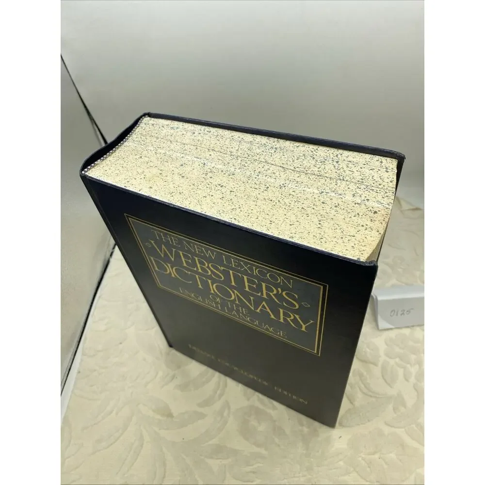 The New Lexicon Webster's Dictionary of the English Language : One Volume...